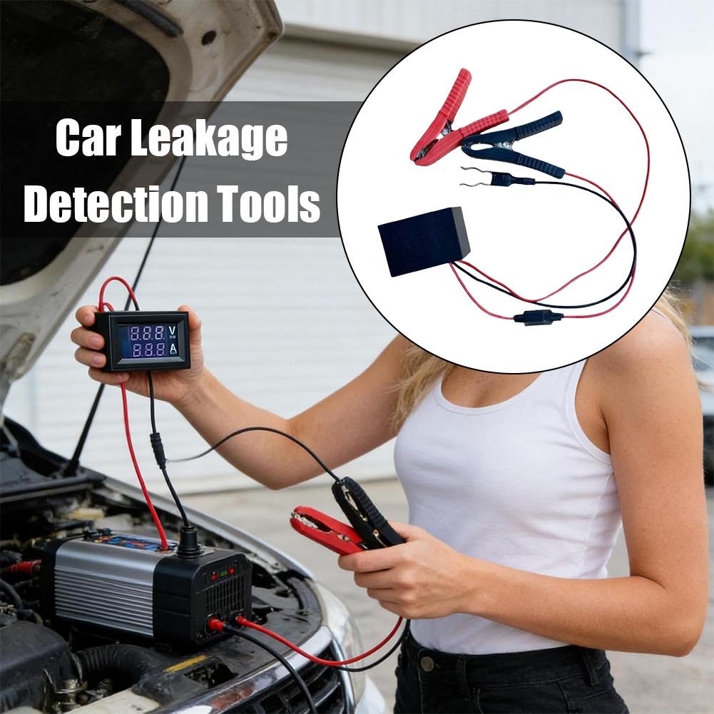Digital Car Battery Leakage Tester, Parasitic Drain Detector, Automotive Circuit Diagnostic Tool