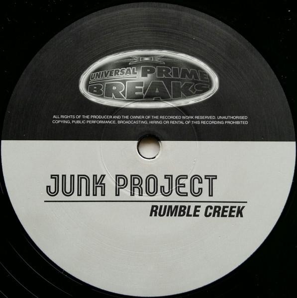 12-дюймовая пластинка JUNK PROJECT Rumble Creek 4014235266243 Universal Prime 2000 Германия Танцевальная Электроника Б/У