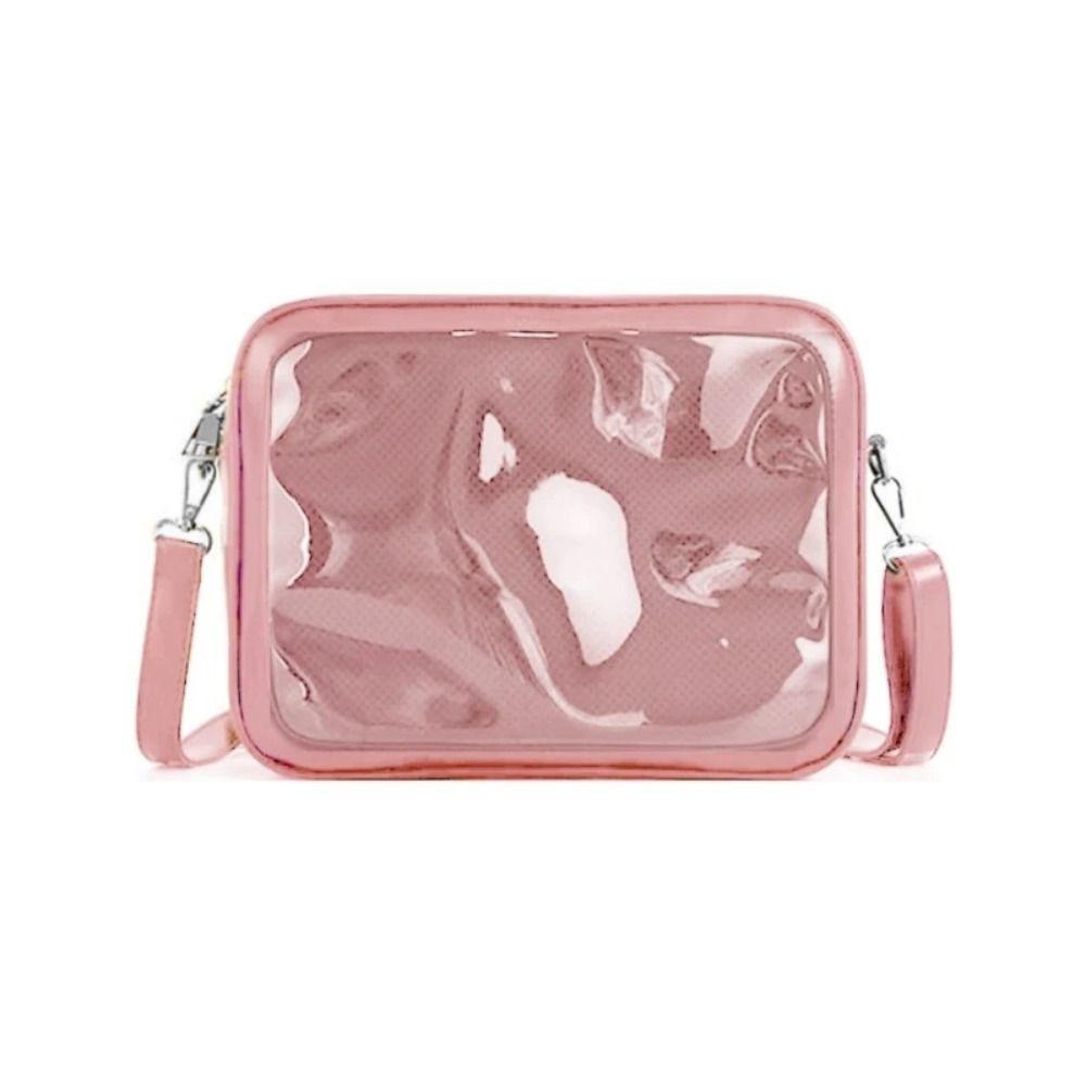 Cotton Doll Bag Solid Color Itabag PU Shoulder Bag Creative Transparent Bags Men