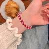 Браслет в стиле бохо, регулируемый, плетеный, текстурированный, этнический, браслет, веревка, браслет на щиколотку, ювелирные изделия для женщин, дочерей, друзей