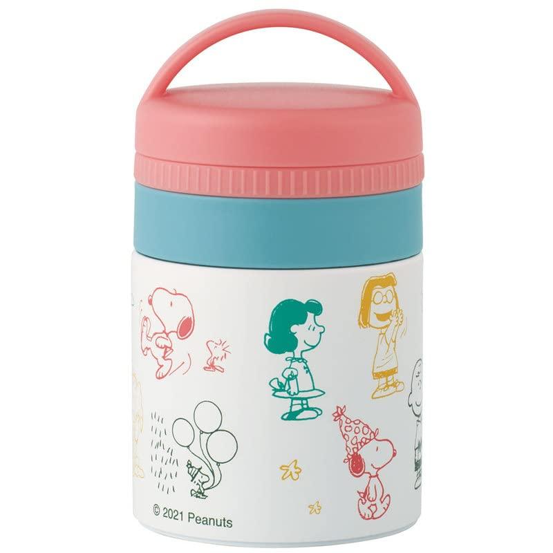 Skater Antibacterial Insulated Soup Small Snoopy 180ml Jar, Size, Awesome!!, (LJFC2NAG-A)