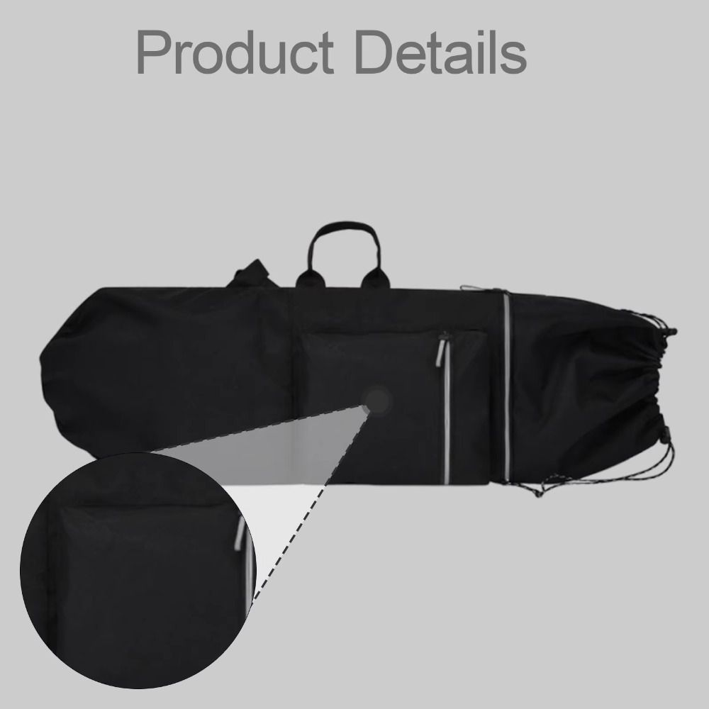 Shoulder Bag Skateboard Carry Pouch Drawstring Closure Skateboard Backpack Outdoor Sports