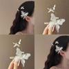 Forest Style Fairy Chiffon Butterfly Hair Clip Three Dimensional Dynamic Hair Accessory