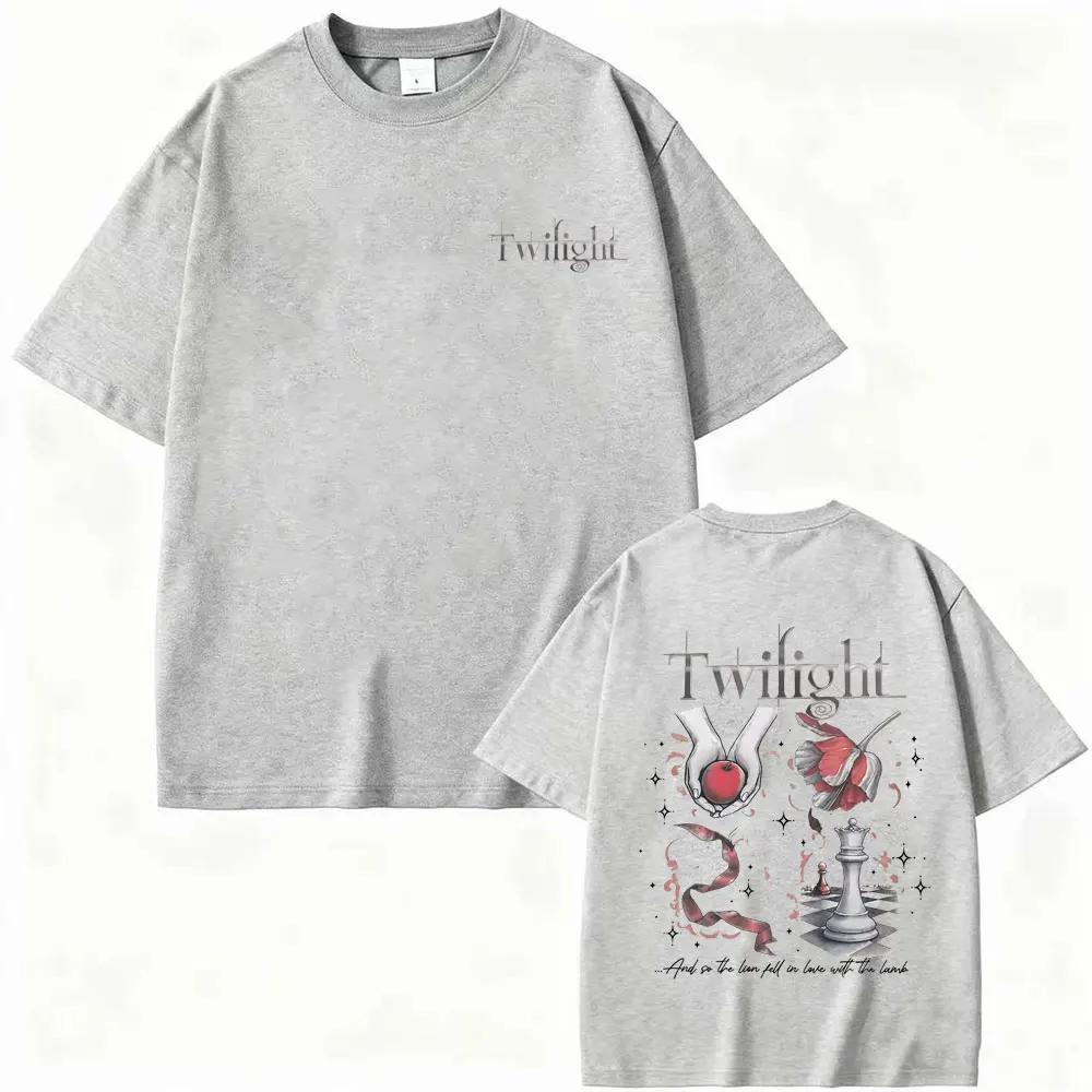 Фильм Сумерки Любитель Книг Вампир Роберт Паттинсон Футболка Волк Романтика Футболки Эдвард Каллен Футболка Мужские Винтажные Повседневные Топы
