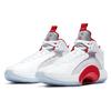 Air Jordan 35 Fire Red Мужские кроссовки Белый Металлик-Серебристый CQ4227-100