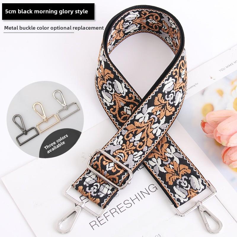 Ремень для сумки из бычьего рога шириной 5 см - регулируемый плечевой ремень для женских сумок