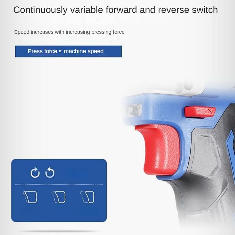 Электрический гайковерт Dongcheng 20 В, бесщеточный ударный гайковерт DCPB298, новый рабочий для авторемонта, электрический ветряной пистолет, электрический гайковерт
