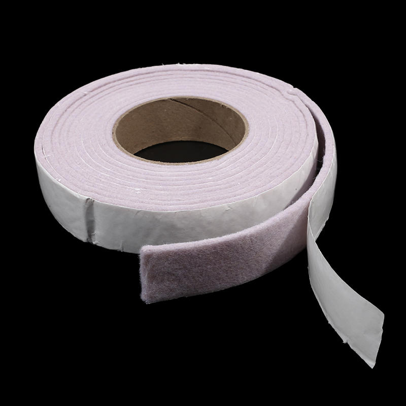 Window Glass Water Absorption Strip Solid Color Thickened Felt Cotton Tape Glass Absorbent-Adhesive For Sinks Walls Prevent Condensation