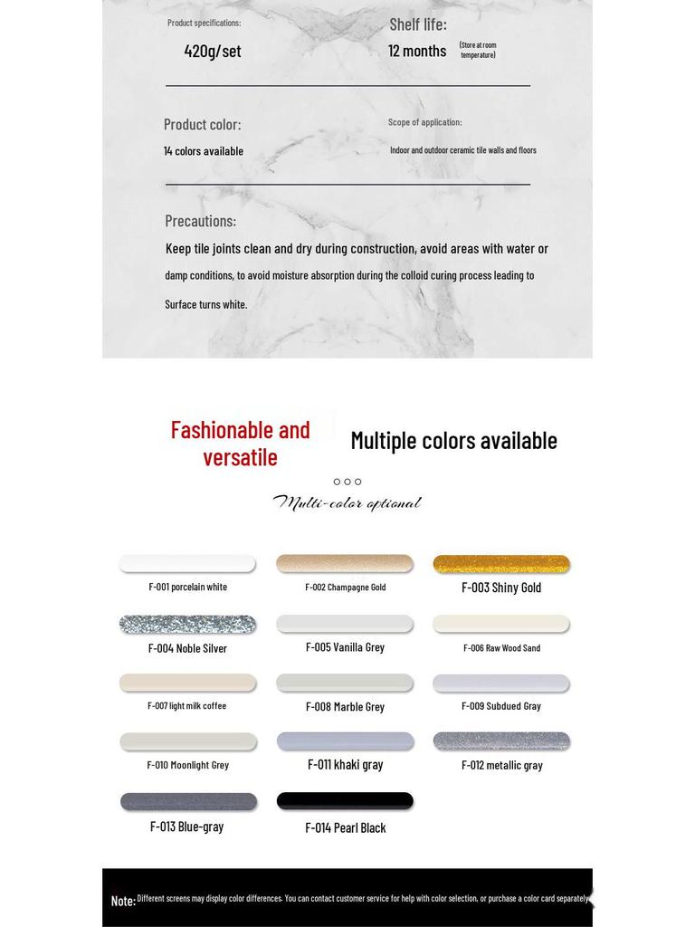 Xida Epoxy Resin Tile Floor Seam Beautifying Caulk