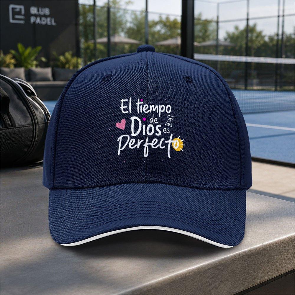 pc Spanish Inspirational Quote Adjustable Sandwich Baseball Cap Fashionable Versatile Couple Hat Duckbill Cap Suitable for Out