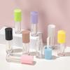 6Ml Diy Large Bristles Make-Up Lege Lippenstift Lipgloss Tubes Hoge Kwaliteit Transparante Cosmetische Verpakking Container