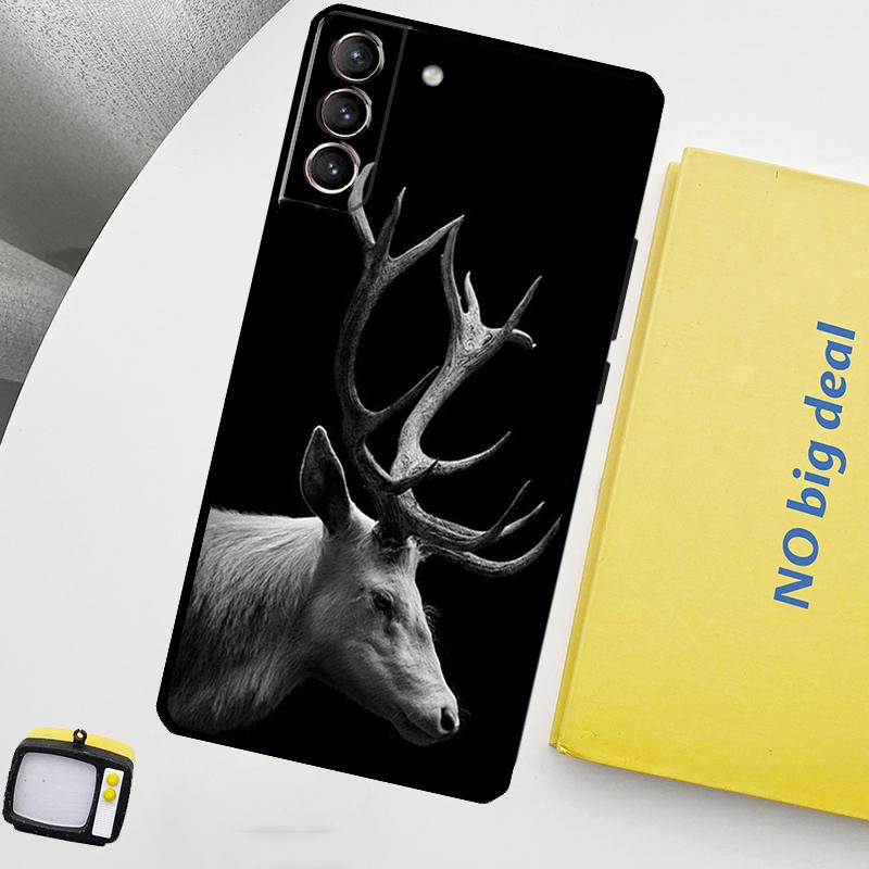 Чехол Deer Funda для Samsung Galaxy S22 Ultra S23 FE S9 S10 Note 10 Plus Note 20 Ultra S20 S21 FE