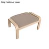 Washable Anti Scratch Chair Cover for Poang Solid Armrest Pad Slipcover Protector for Living Room Lounge Chair