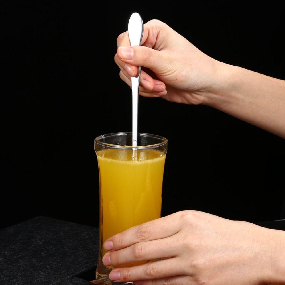 Bartender Ice Cream Long Handle Ice Tea Cocktail Stirring Tool Bar Spoon Mixing Stirrers Teaspoon