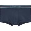 Logo Elastic Mid-Rise Breathable Boxer Briefs Men Underwear Navy-Blue NB4055-PPK