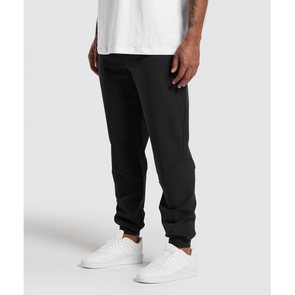 Gymshark Ease Woven Joggers Black A5a4r Bb2j