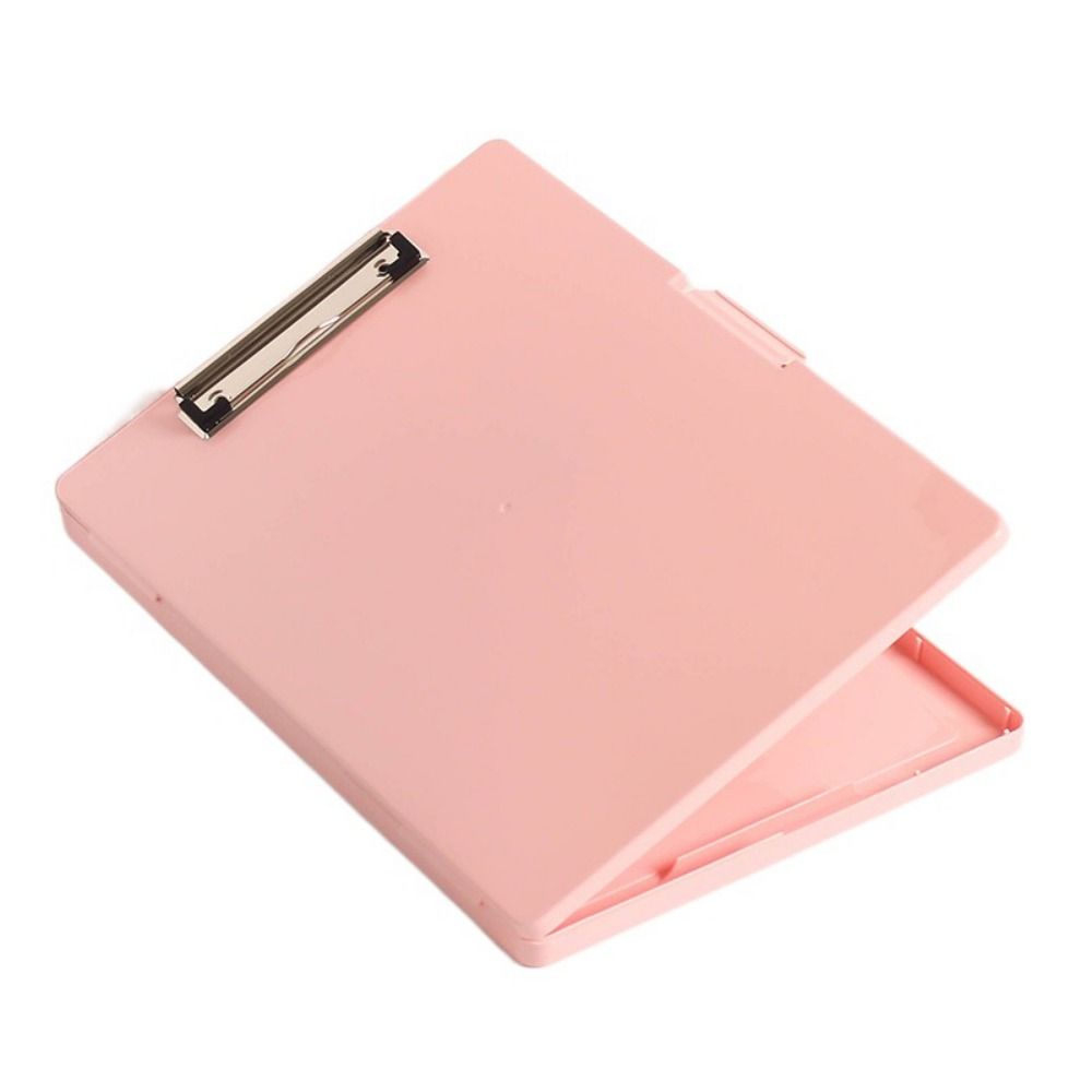 Candy Color A4 File Folder Side Opening Writing Board Book Pad Clamp Student Writing Pad Office