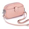 Leather Fashion Mom Bag Mobile Phone Bag Mini Crossbody Bag Women's Shoulder Bag Large Capacity
