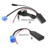 AUX Аудиоадаптер Микрофон Автомобильный Беспроводной Bluetooth-совместимый Разъем ISO 8Pin Кабель-адаптер Подходит для радиоприемника Blaupunkt