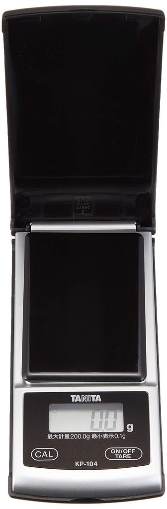 Tanita Scale Portable 200g 1g Calibration Function Pocketable Scale KP-104