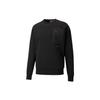 Protec.t Crew Neck Sweatshirt With Front Zip Pocket Men Tops Black 534404-01
