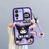 KEYSION Shockproof Case for Infinix Note 12 G96 with Lanyard Silicone Cute 3D Cartoon Doll Phone Cover for Infinix Note 12 G96