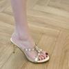Fashion New Women Sexy High Heels Sandals Comfortable Strap Designer Sandals Elegant Summer Luxury Party Shoes Women Sandalias De Mujer