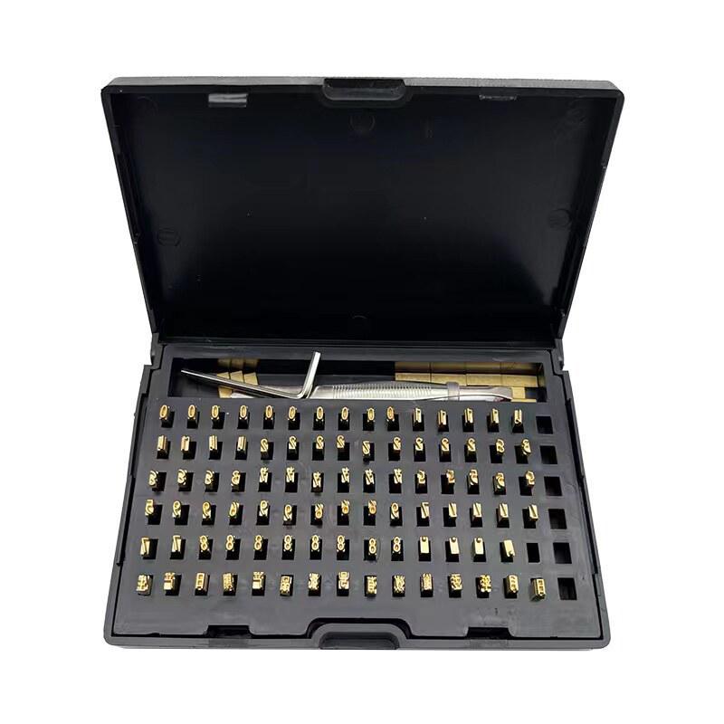 Character Wheel - 241 DY-8 Ink Ribbon Coding Machine, 2×4 & 2×3×15 Character Wheels for Date Coding in Vertical Packaging