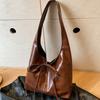 New Deisgn Y2k Shoulder Bag Large Capacity Leather Tote Bag Fashion Bow Underarm Bags  Handbag