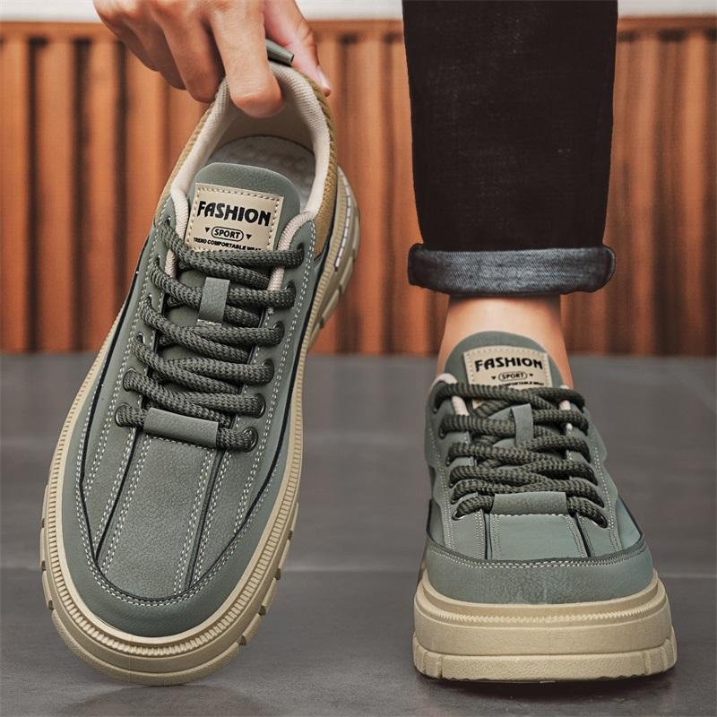 Новая мужская повседневная спортивная обувь большого размера, удобные мужские кроссовки, модная мужская обувь в стиле панк для активного отдыха, лоферы