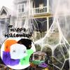 Artificial Stretchy Spider Web Halloween Decor Scary Props for Home Bar Haunted House Party Scene