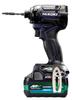 HiKOKI 36V Impact Driver Deep Ocean Blue New Bluetooth с 2 аккумуляторами для хранения и бит Bicep, зарядным устройством, чехлом, WH36DC(2XPDSZ)