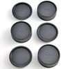 ATAK Leica Compatible M Rear Caps Body Caps Total of 6 with Leica M-Mount Caps/Lens (3 Pieces) & (3 Pieces) (Compatible M-Mount)