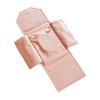 Hot Sale Luxury Velvet Envelope Jewelry Pouch Snap Button Necklace Storage Bag Pendant Gift Packaging Bag Custom Logo