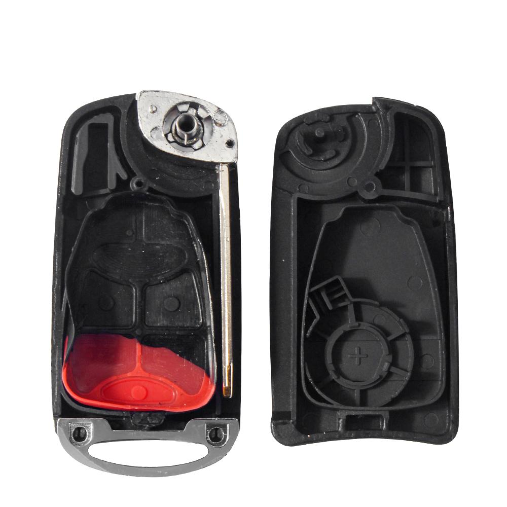 2/3/4-кнопочный пульт-заготовка с откидным лезвием для Chrysler Sebring Pacifica, Dodge Avenger Nitro, Jeep Wrangler Liberty