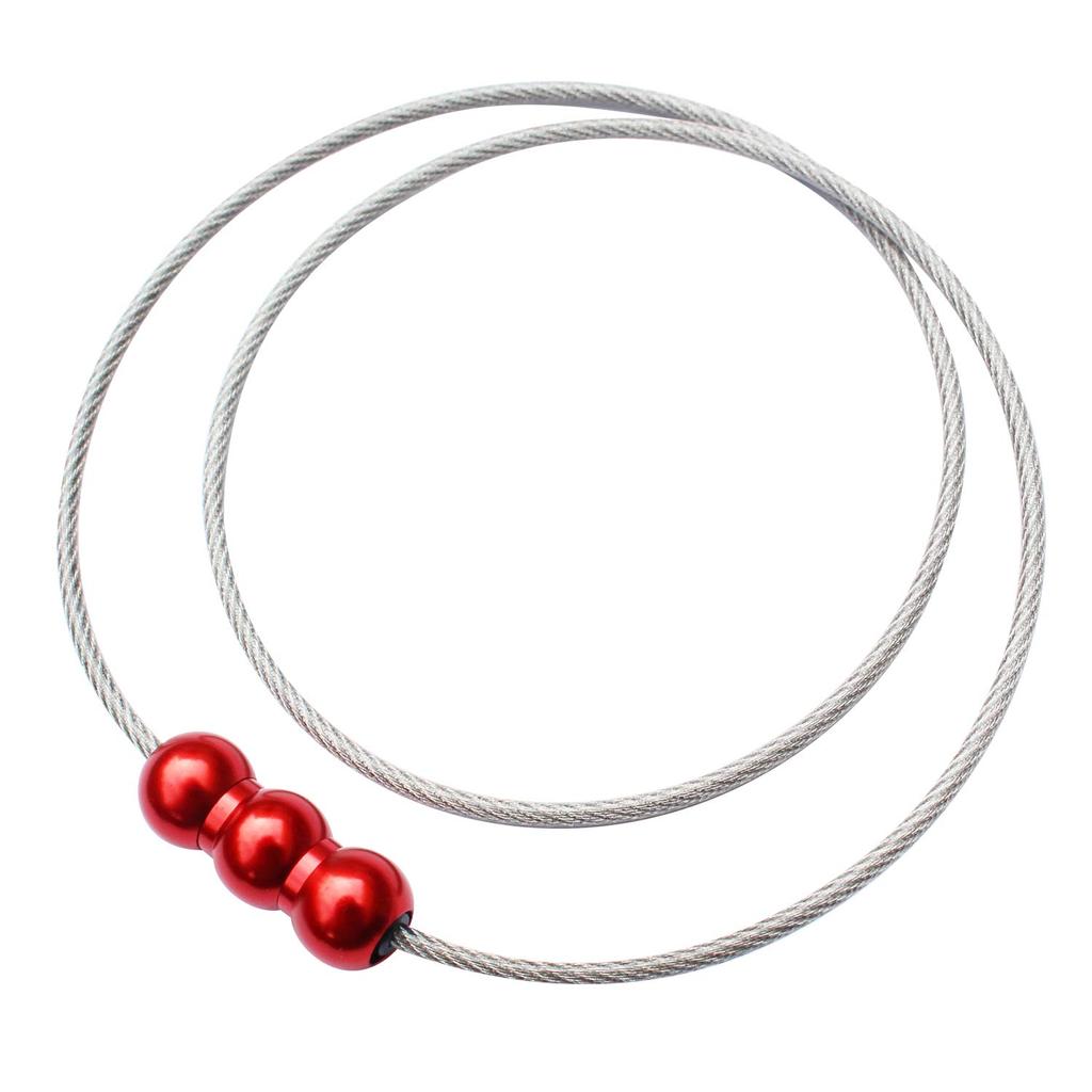 erg Synapse Necklace SPACY Sports Necklace x Flare (Silver Red) (45)