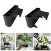 Upgrade Open Face Emerging Plant Holder, Aquarium Hanging Aquatic Plant Holder Fish Tank Decorations For Emersed Plants, Fish Tank