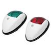1 Pair Set Universal LED Signal Lamp IP66 Protection Grade Marine Side Navigation LightWhite