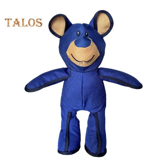 Небьющаяся игрушка для жевания медведя для агрессивных любителей жевать, небьющаяся мягкая игрушка-медведь, интерактивная пищащая игрушка для маленьких, средних и больших собак