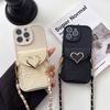 Кошелек через плечо Держатель для карт Чехол для телефона для IPhone 17 Air 14 13 12 11 Pro Max 16 15 Plus Кожаная защитная крышка