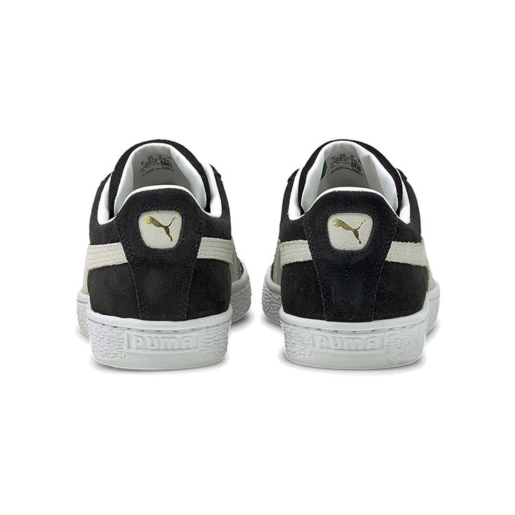 Puma Замшевые Классические XXI Унисекс Puma Black Puma White Низкие Повседневные Кроссовки 374915-01
