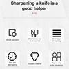 4-в-1 точилка для ножниц, кухонных ножниц, регулируемый угол заточки, руководство