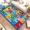 ABC Cartoon Kids Playroom Alphabet Children Crawling Early Education Area Rug,Carpet for Living Room Bedroom Sofa,Non-slip Mat