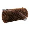 Tory Burch T Monogram All Over Print Velvet Cylinder Bag Women Shoulder Bag Sunshine-Beige 178280-231
