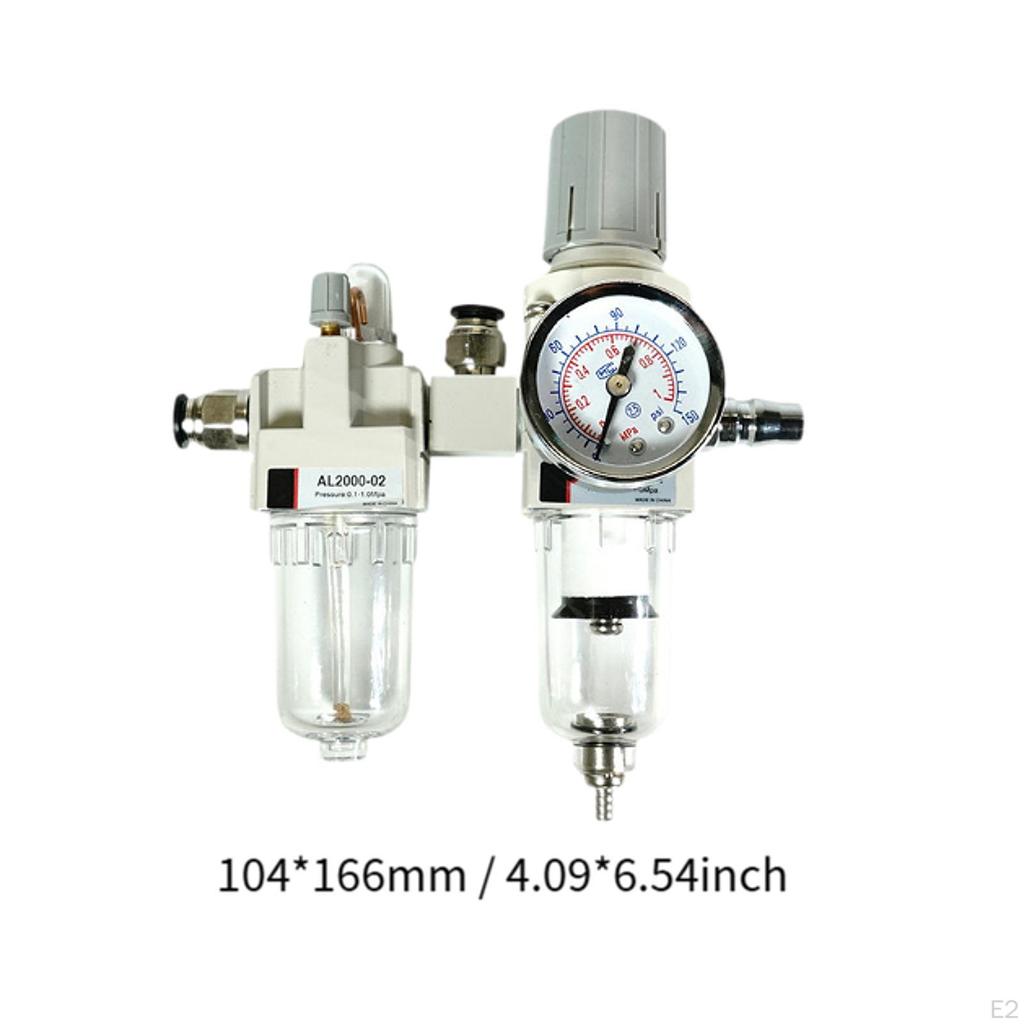 Air Compressor Water Separator Pressure Regulator Combo Wear Resistant Practical High