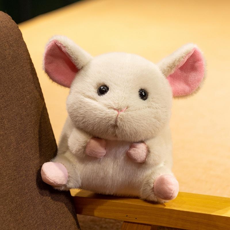 Милая плюшевая игрушка корова, мягкая пушистая мягкая игрушка-животное, очаровательные плюшевые сова, шиншилла, обнимающая кукла