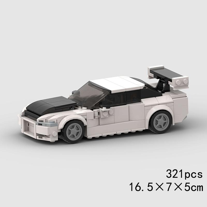 MOC Car Super Race City Speed ​​Sport Pickup Vehicle Model Building Blocks Rally Supercar Racing Bricks Christmas Gift Technical