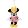 TAKARATOMY A.R.T.S Disney Character Disney100 Mickey Classics Ball Chain Mascot Minnie Mouse Plush Toy Height Approx. 15cm