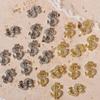 3D Money Coin Design Dollar Nail Art Decorations Nail Art Rhinestone DIY Nail Jewelry Manicure
