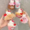 Hello-Kitty Плюшевый кулон-ароматерапия для послеобеденного чая Кавайная брелок-подвеска на сумку Милая кукла с ароматом Модная игрушка Декор для девочки Подарок